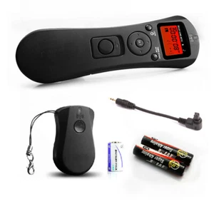 Wireless Timer Shutter Release Intervalometer Remote For Canon 7D 6D 5D II III - Picture 1 of 11