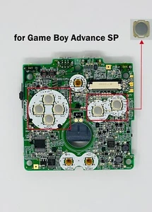 Interruptores táctiles con botón A+B de repuesto para Nintendo Gameboy Advance SP 6x - Imagen 1 de 2