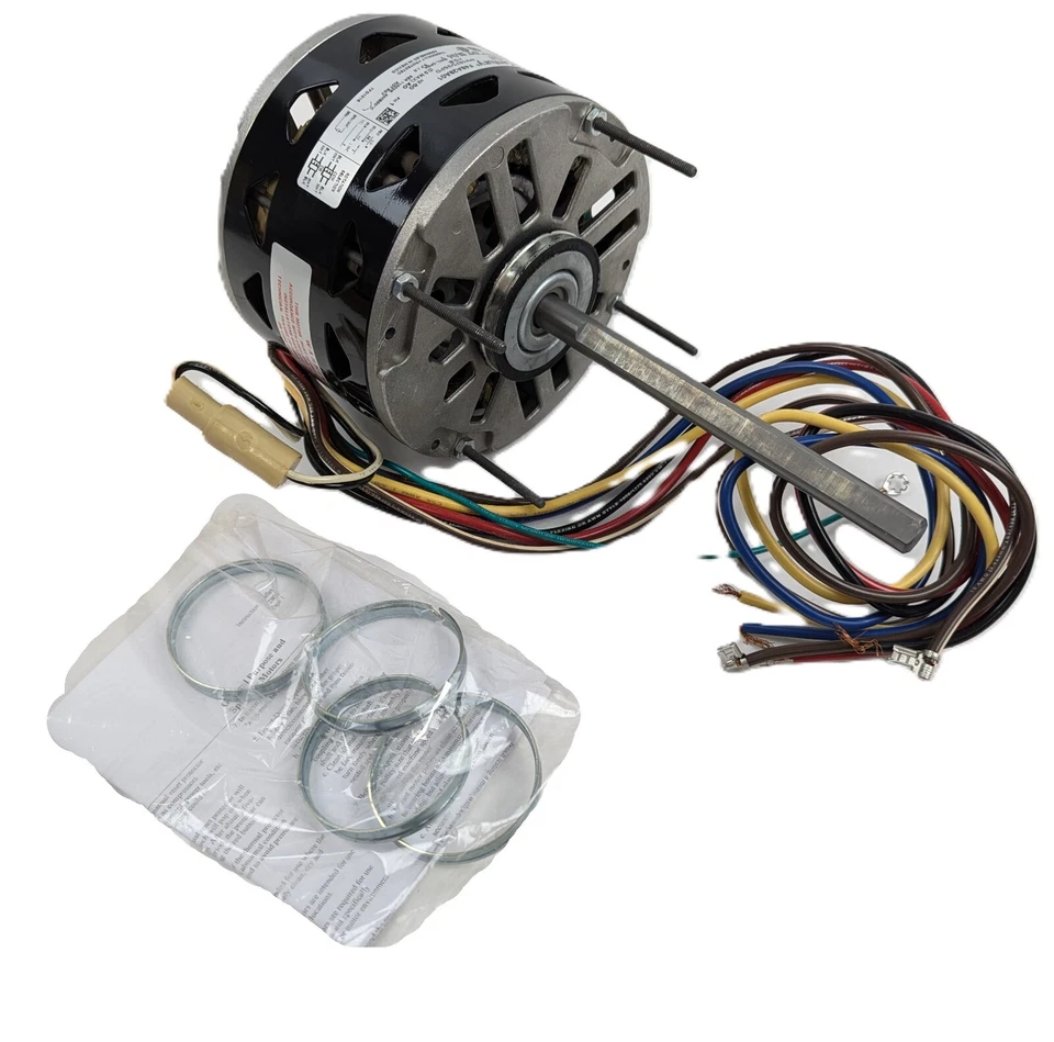 Century 7FD1016 Direct Drive Blower Motor 1/6HP 1075RPM 3Speed 277V 0.8A PH1 NEW - Image 1 of 4