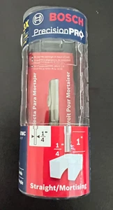 BOSCH 85987MC 1/4" Inch Solid Carbide-Tipped Straight Router Bit Brand NEW - Picture 1 of 3