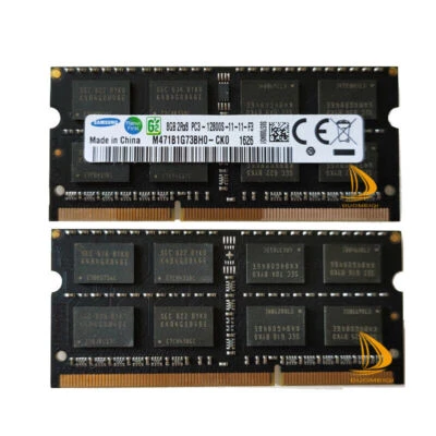 16GB Samsung 2x 8GB 2RX8 DDR3 1600MHz PC3-12800 SODIMM Laptop RAM Memory 1.5V # - Image 1 of 4