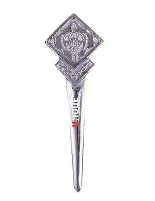 "Alfiler escocés de 4"" de largo con diseño de gaita Highland para hombre" Foto 1 de 3