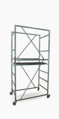 TRABATTELLO TRIS ZINCATO H. LAVORO 3.20 M.  USATO DA PROFESSIONISTI E DA PRIVATI - Immagine 1 di 4