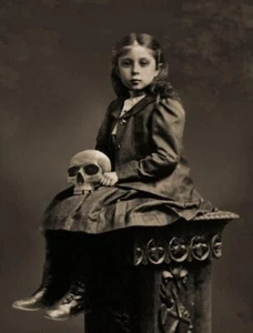 Odd, Creepy, Scary, Unique Vintage Historic Reproduction Photo 55 - Picture 1 of 3