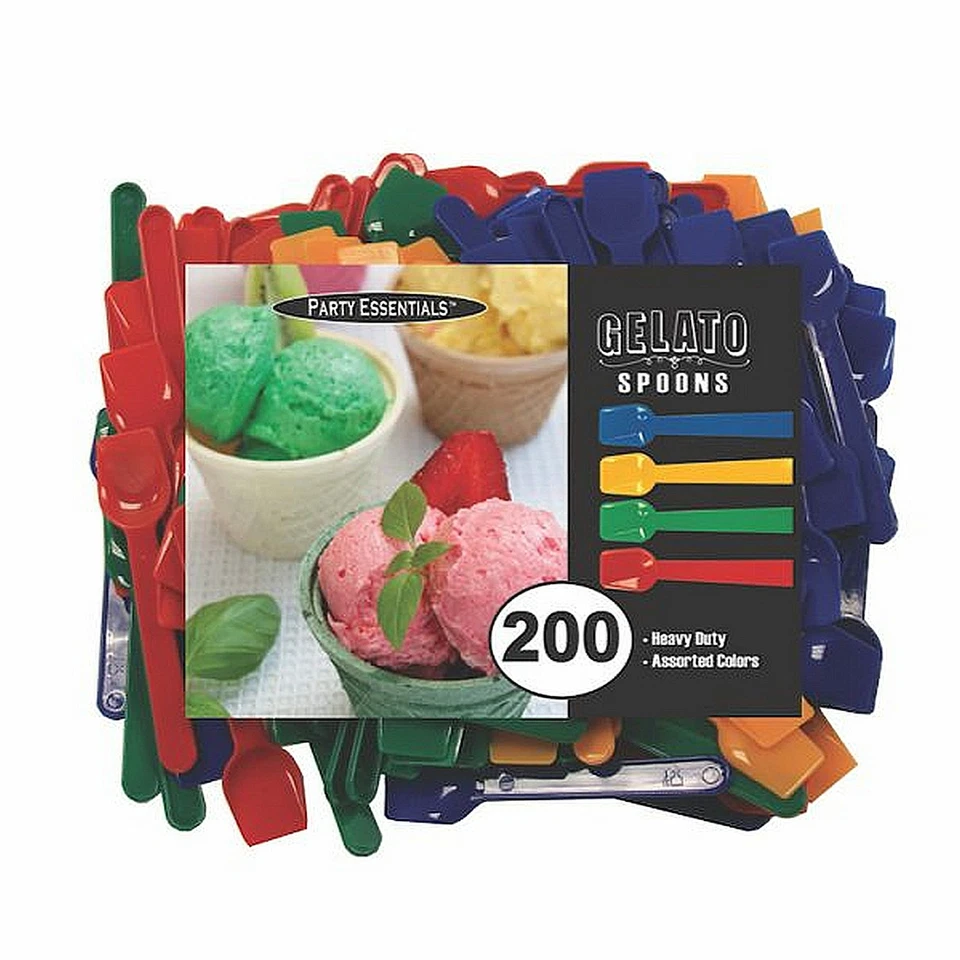 1 cucharas de gelato Party Essentials - colores surtidos 200 quilates Foto 1 de 1