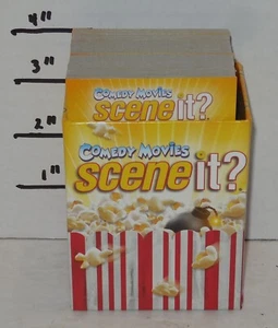 Screenlife Comedy Movies Scene it DVD Board Game Replacement Set of Trivia Cards - Picture 1 of 1