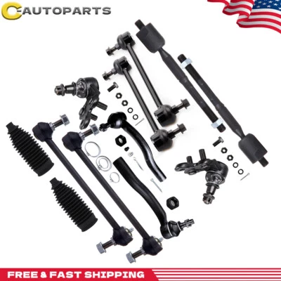 12X Junta de rótula de barra estabilizadora de extremo de barra estabilizadora delantera para Toyota Camry Lexus ES300 2002 2003 Foto 1 de 4