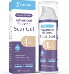 Scar Cream Gel, Advanced Silicone Scar Gel, Professional Scar Removal ... - Picture 1 of 13