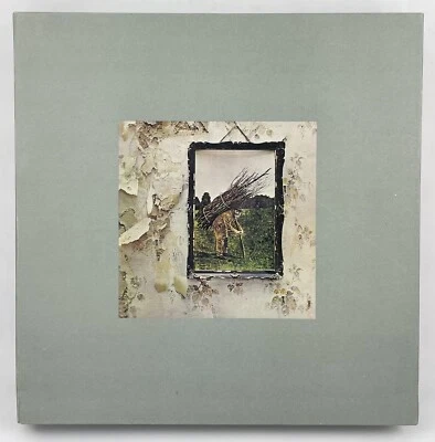 LED ZEPPELIN IV SUPER DELUXE BOX SET 2014 2 LP Vinyls NM 2 CDs Book  #'d Print - Image 1 of 4
