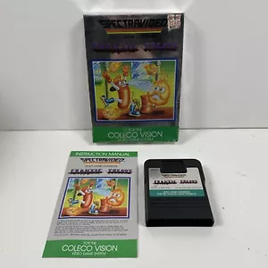 š„Colecovision Frantic Freddy Complete In Box with Manual Cleaned CIB RAREš„ - Picture 1 of 12