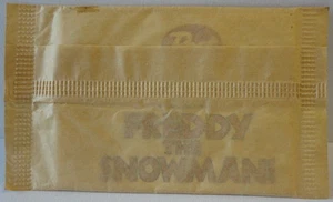 Post Pebbles Flintstones Freddy the Snowman Sealed Cereal Premium MINT MIB 1980s - Picture 1 of 1
