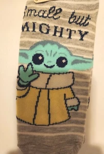 Star Wars Socken The Mandalorian Grogu Socks No Show Socken Größe Damen 4-10 - Bild 1 von 4