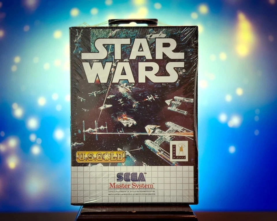 STAR WARS 🌈RaRe🌈 Sega Master System Game Brand New Factory Sealed EU Version - Image 1 of 4
