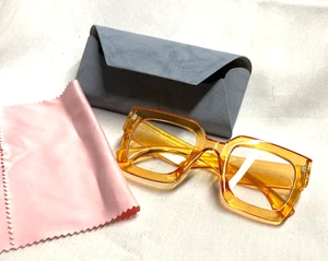 Doereymi - Orange Fashion Brille - non Rx - Bild 1 von 4