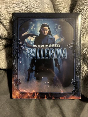 Балерина: из мира Джона Уика 4K Steelbook Walmart эксклюзивный новый распродано - Изображение 1 из 4