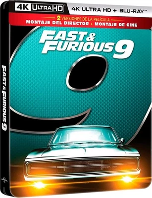 Fast & Furious 9 (4K UHD + BD) (ED ESPECIAL METAL) [Blu-ray] - Image 1 of 3