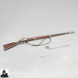 1:6 Sideshow Civil War 1861 Springfield Richmond Rifle w/ Bayonet for 12" Figure - Picture 1 of 8