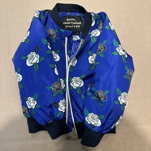 Mini Rodini Children’s floral bomber jacket - size 5-7 years - Picture 1 of 4