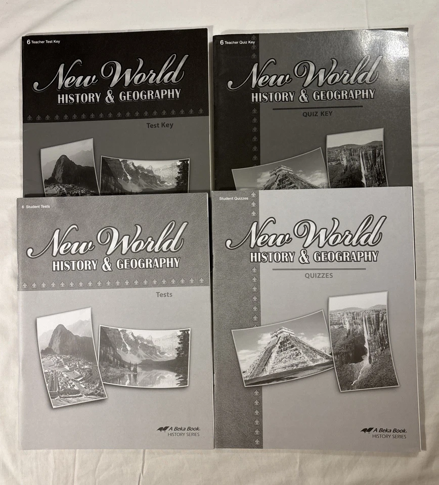 Abeka 6th Grade 4th Edition New World History &Geography Test & Quiz And Keys - Image 1 of 4