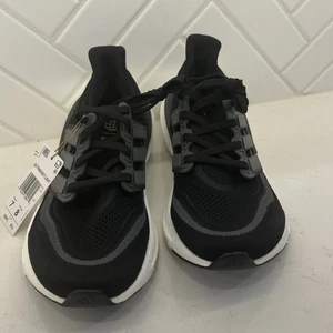 ADIDAS Ultraboost Light Mens 7 Running Shoes HQ6339 Core Black Grey NEW NO BOX - Picture 1 of 6