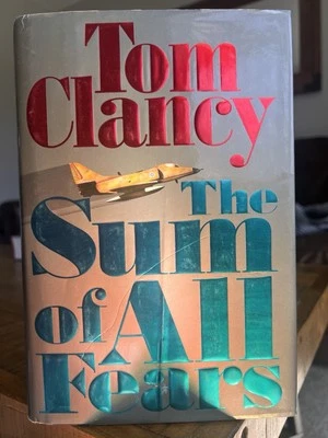 The Sum Of All Fears Tom Clancy HCDJ 1991 True First Edition - First Printing Foto 1 de 4