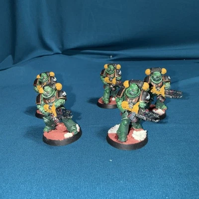 40K Space Marines Salamanders Infernus Squad A - Image 1 of 2