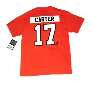 Jeff Carter Philadelphia Flyers kids youth Jersey Style T-shirt sz. XL New - Picture 1 of 3
