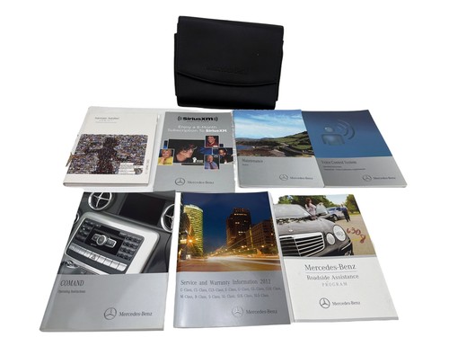 2012 Mercedes Benz G Class G550 Owner Operator Manual User Guide Set ...