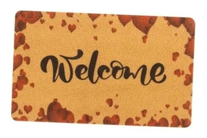 Valentine's Day Love-Welcome-Mats for 17 inch x 29 inch Love Heart and Welcome - Picture 1 of 8