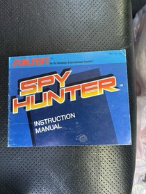 Spy Hunter Nintendo NES Instruction Manual Booklet ONLY #P