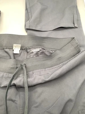 New Mandala Scrub pants Size P-L Pewter No Tags - Image 1 of 3