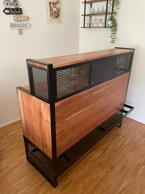 Bar Möbel inkl. Barhocker und Getränke Globus - Bild 1 von 4