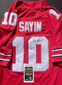 Julian Sayin Signed Autographed Ohio State Buckeyes Jersey Osu JSA Coa QB1 - Picture 1 of 5