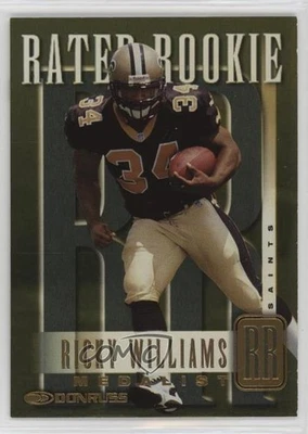 1999 Donruss Rated Rookie /250 Ricky Williams #RR3 RC - Image 1 of 2