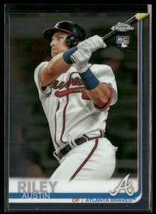 2019 Topps Chrome Update Austin Riley 37 Atlanta Braves RC - Bild 1 von 2