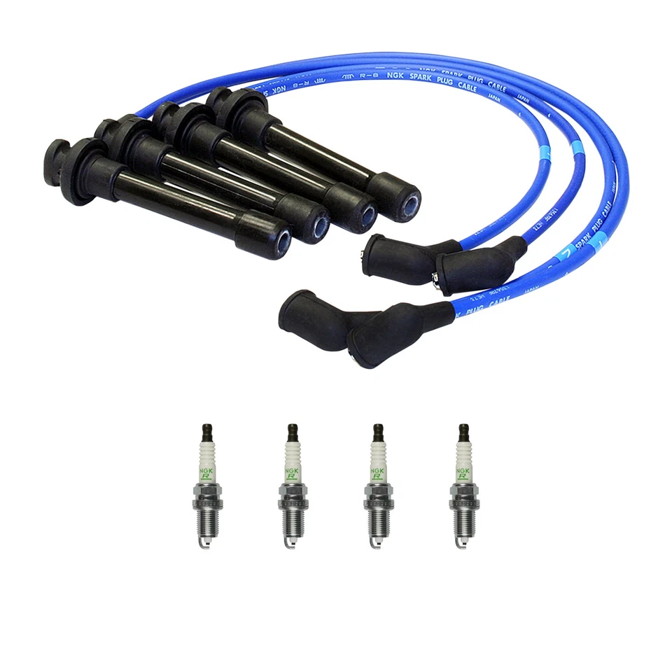 Juego de 4 bujías de níquel NGK de 7 mm para Honda Civic D16Y5 1996-2000 1,6 4 L Foto 1 de 1