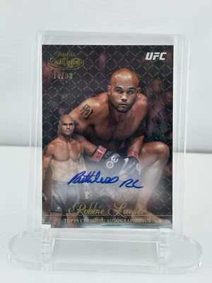 Topps Gold Label Robbie Lawler Autographed Card #14/99 - Image 1 of 2