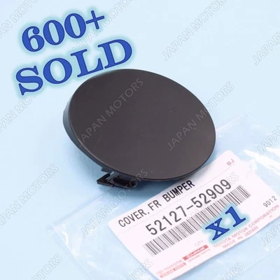 Cubierta de gancho de remolque para parachoques delantero genuino Toyota 2007-2008 Yaris 52127-52909 Foto 1 de 4