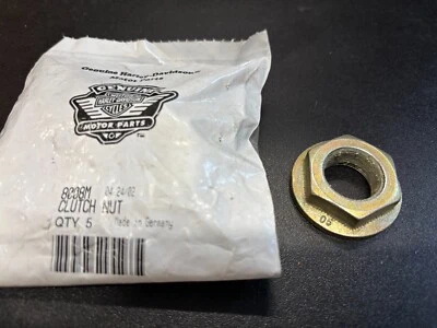 GENUINA TUERCA DE CUELLO DE EMBRAGUE HARLEY DAVIDSON V 2002-2017 8008M Foto 1 de 2