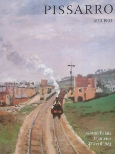 PISSARRO - ORIGINAL EXHIBITION POSTER - POSTER - GRAND PALAIS PARIS - 1981 - Picture 1 of 7
