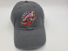 Akron Aeros 47 Brand Strapback Adjustable Hat Cap Men Women MiLB Baseball Gray