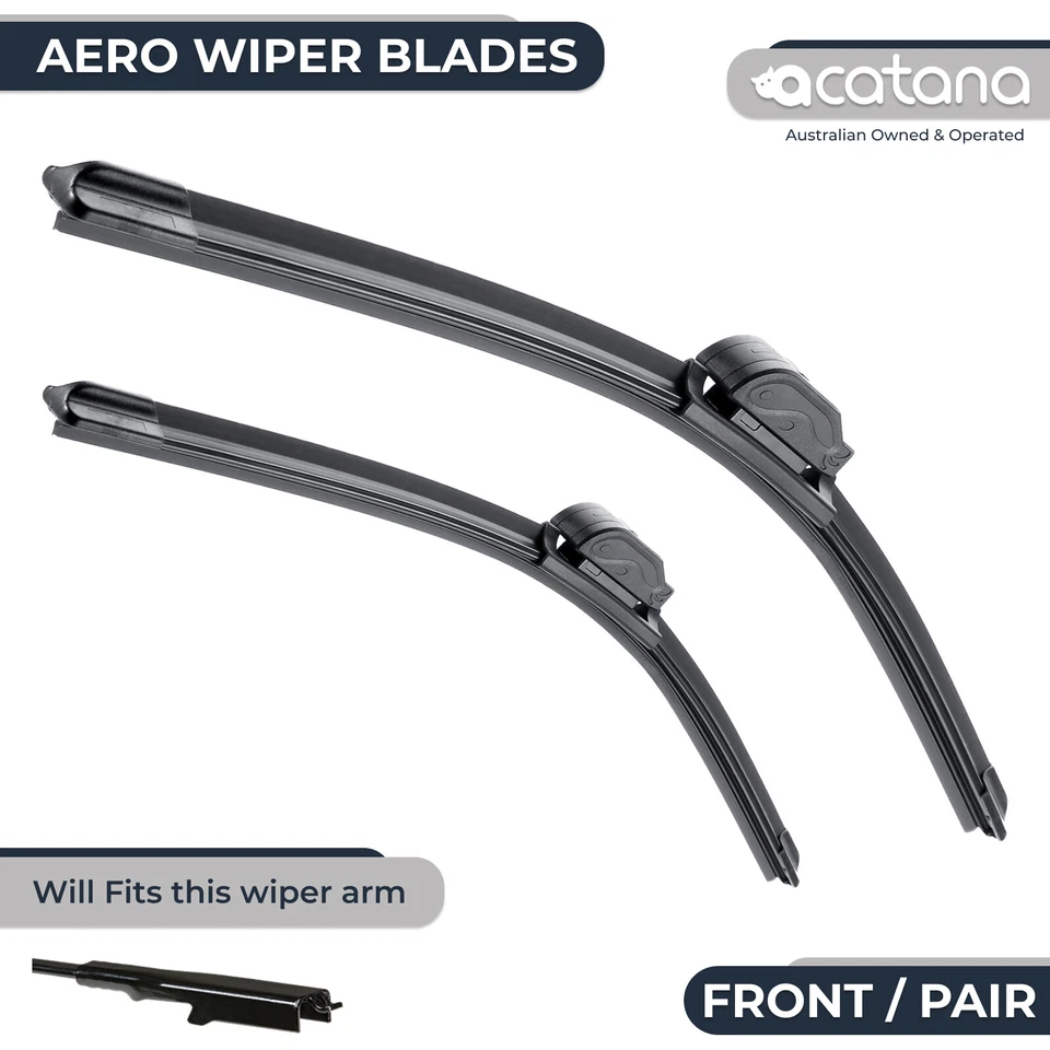 Front Wiper Blades for Mercedes Benz M-Class W164 2005 - 2011 Pair of 28" + 22" - image 1 of 4