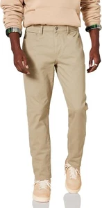 Amazon Essentials Pantalone Uomo Athletic-Fit 5 Tasche Elasticizzato Twill - 35"W 30"L - Foto 1 di 7
