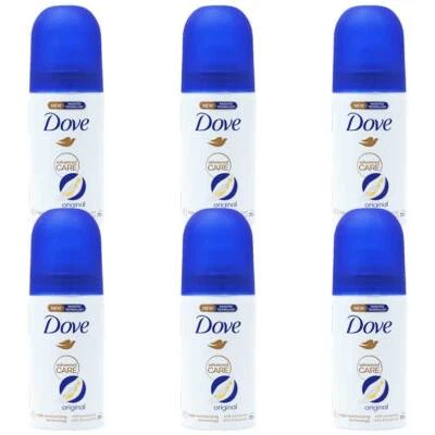 UNILEVER Dove Deo-Spray Advanced Care Mini 72h Schutz, Reisegröße (6er Pack) 35ml