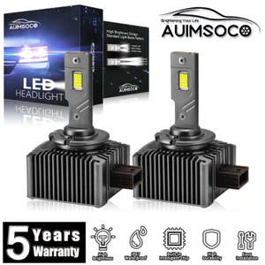 D1S LED Headlight White Bulbs 36000LM Bright For Buick Allure 2010 HID Replace - Picture 1 of 12