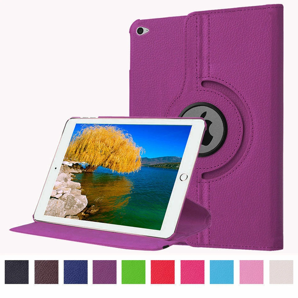 Luxury PU Leather Smart Cover 360 Ratating Holder Case For Apple iPad Mini 1 2 3 - Image 1 of 1