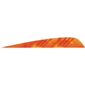 Gateway Parabolic Feathers Tre White/Orange 4 in. LW 50 pk. - Picture 1 of 1