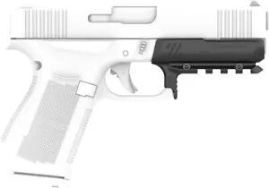 Recover Tactical Picatinny Rail For Glock 48, GR48, Quick Install - Picture 1 of 4