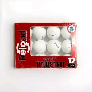 Reload Recycled Golf Balls Titleist NXT Refurbished Golf Balls (12 Pack) ♻️🆕 - Picture 1 of 8