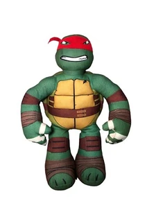 Peluche de juguete suave parlante Teenage Mutant Ninja Turtle Raphael TMNT 2014 Viacom - Imagen 1 de 10